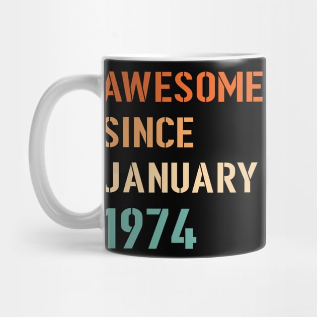 Awesome Since January 1974 by Adikka